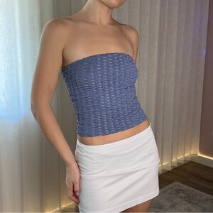 Cotton On Satin Blue Top